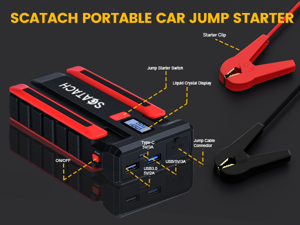 car battery jump starter