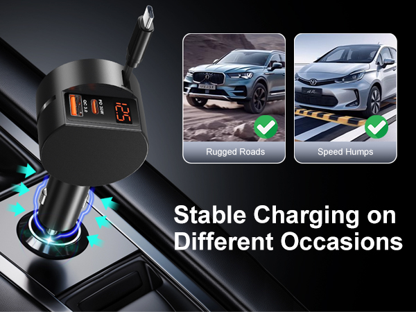 retractable car charger