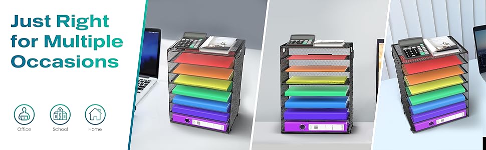 8 tier desk organizer