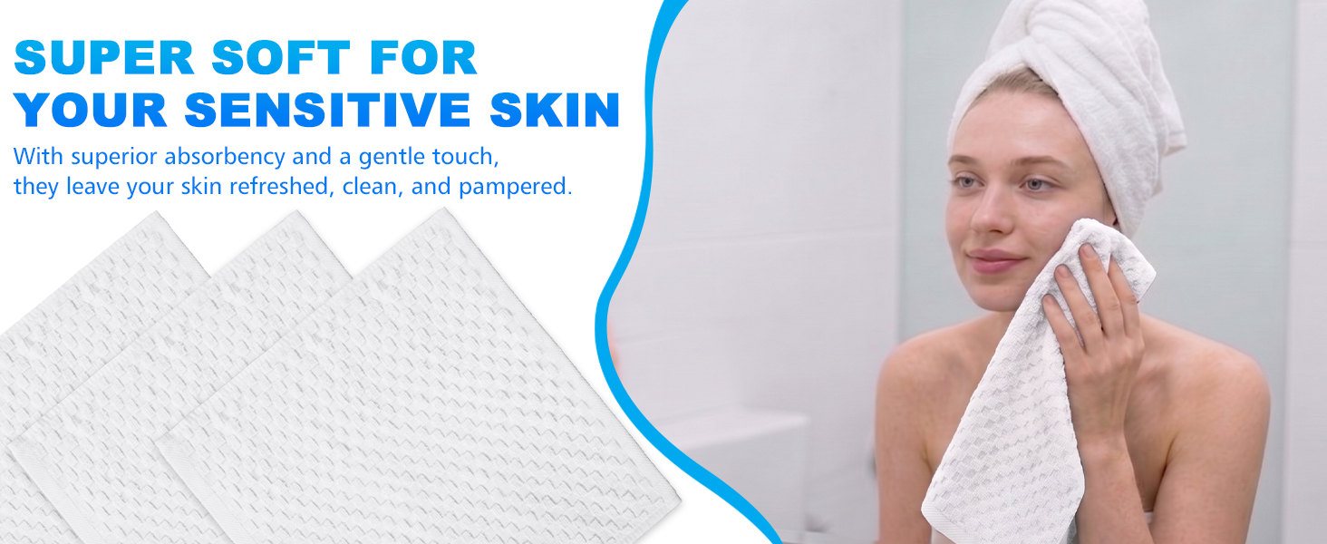 100% Cotton Wash Cloths