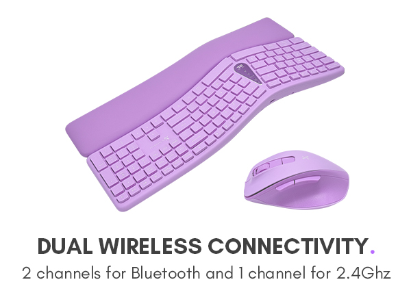Ergonomics keyboard and mouse