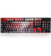 GUNMJO PBT Dye-Sublimation Cherry Blossom Keycaps for Gaming Keyboard with Cherry MX Switches Mec...