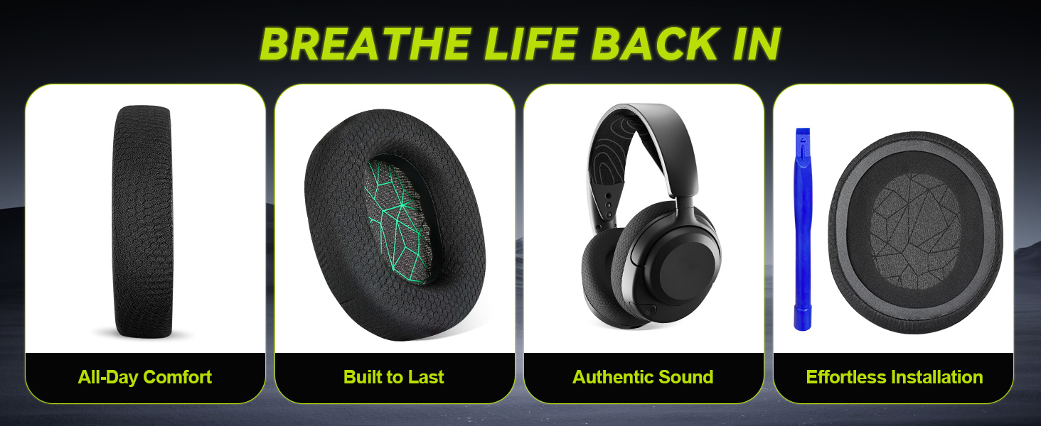 All-Day Comfort Built to Last Authentic Sound Effortless Installation