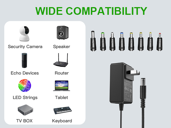 12v 2a ul certificated listed ac adapter