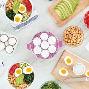Dash Rapid Egg Coooker, 7 eggs, hard boiled, soft boiled, poached eggs, peeps, bunny, easter