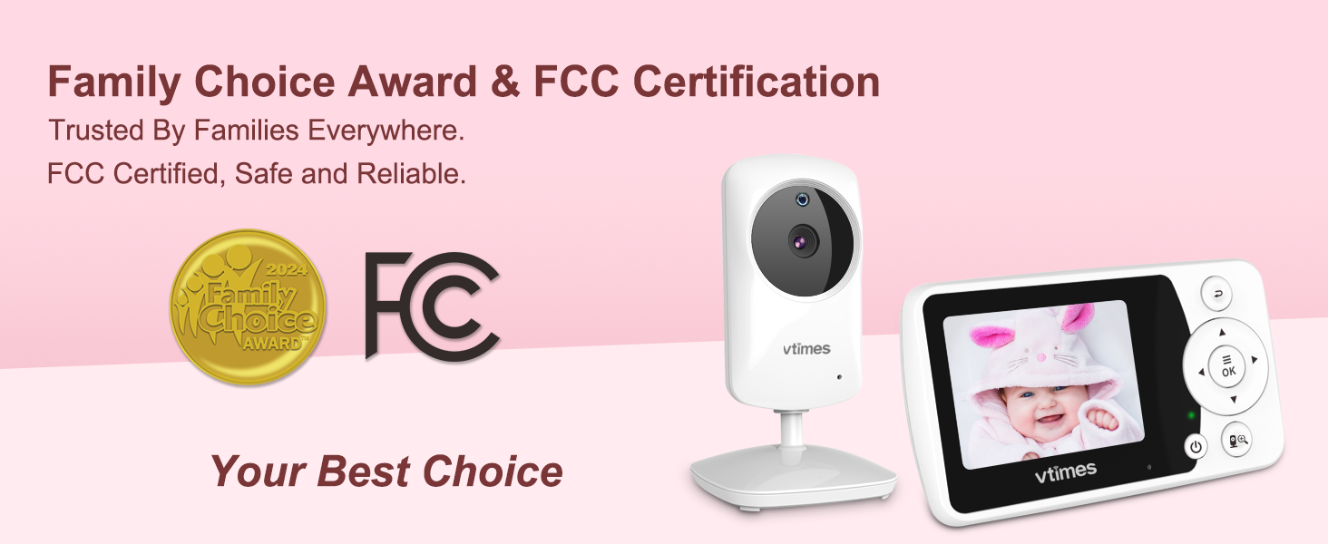 baby monitor with camera and audio
