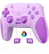 Kamylorus Wireless Controller for PS-5 PC, Hall Effect Controller with Paddles, Dual Vibration, M...