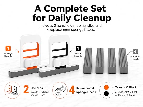 A Complete Set for Daily Cleanup