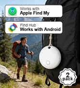 Air Tracker Tag-2 Pack for Android/iOS