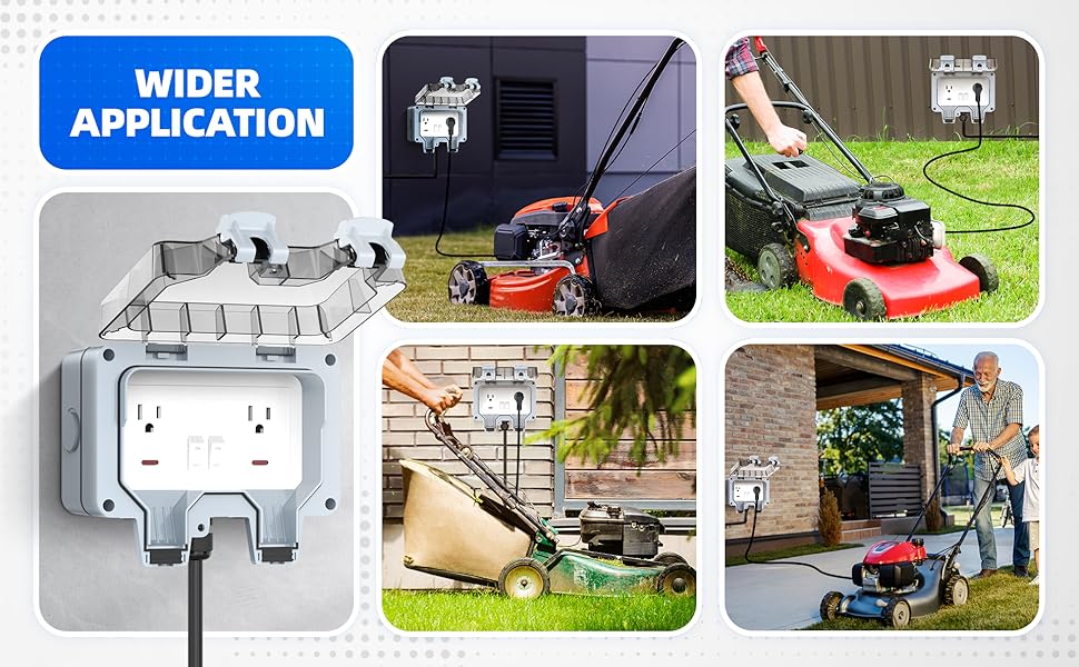 utdoor power strip weatherproof