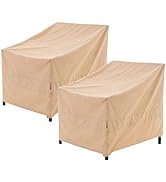WJ-X3 Patio Chair Cover, Outdoor Lounge Cover, Heavy Duty, Waterproof Lawn Chair Covers, 29W x 30...