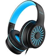 Elecder i45 On-Ear Headphones with Microphone - Foldable Stereo Bass Headphones with No-Tangle 1....