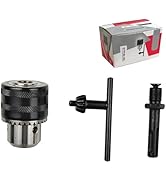 Tigbrother 1.5-13mm Quick Change Drill Chuck Adapter with SDS Plus Shank, 1/2
