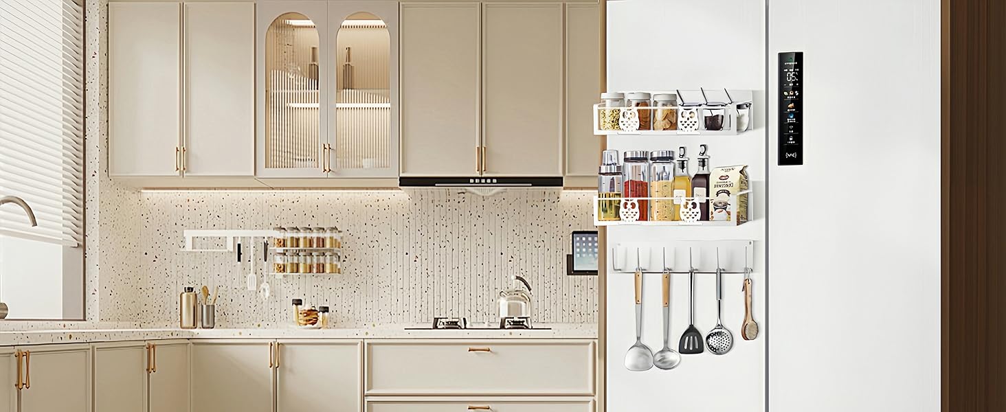 magnetic fridge shelf