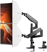 PUTORSEN 17-49 inch Premium Aluminum Heavy Duty Dual Monitor Arm for Ultrawide Screens up to 44lb...