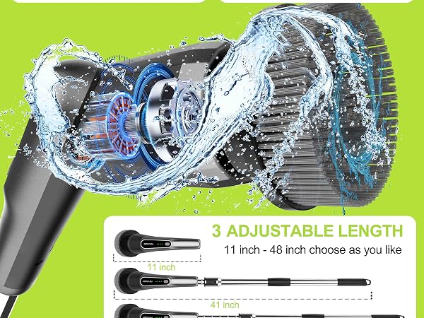 electric spin scrubber