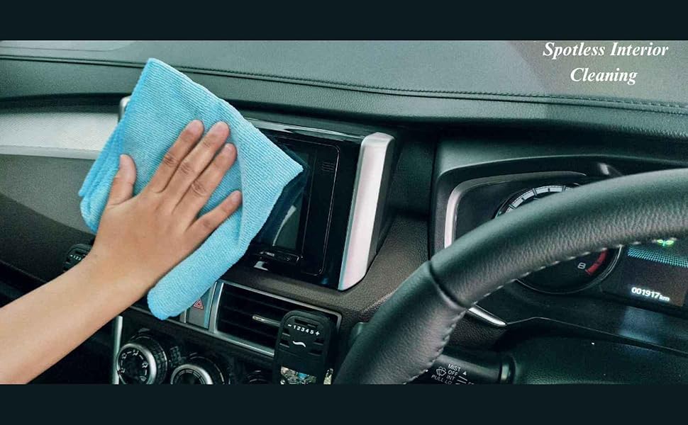 Microfiber Cleaning Cloth for Household, Kitchen, Lint Free, Highly Absorbent.