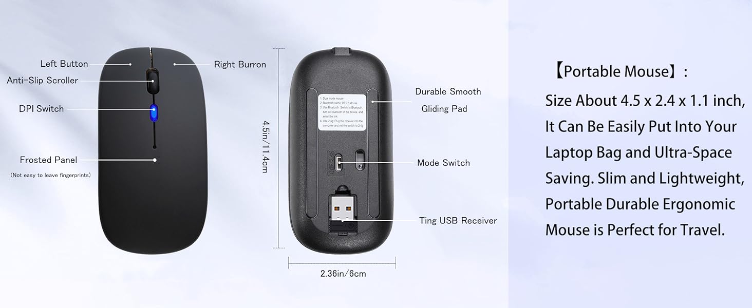 Bluetooth Wireless Mouse
