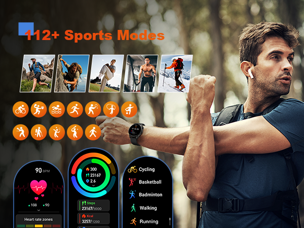 112+ Sports Modes