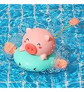 Baby Bath Toys, Pig Bath Toy, Wind Up Bath Toys, Toddler Bath Toys