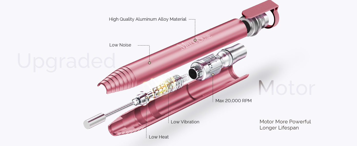 Melodysusie electric nail drill
