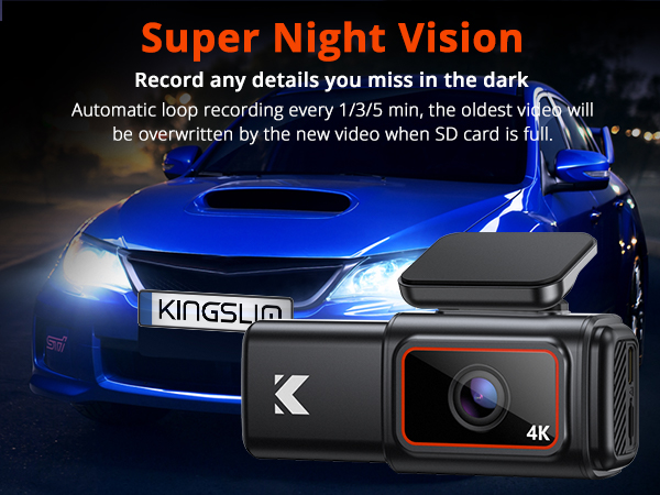 Front and Inside Dash Camera
