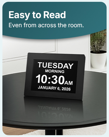 American Lifetime Day Clock Day of the Week Clock Time of Day Clock Calendar Clock