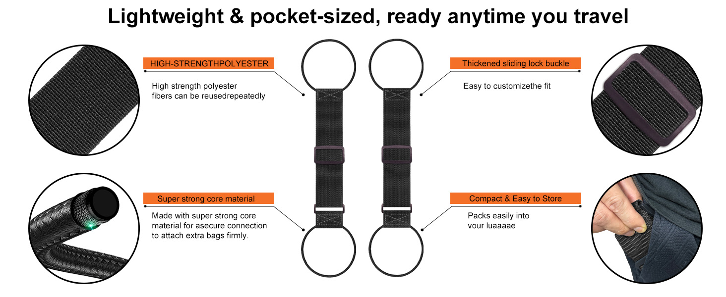 luggage straps for suitcases 