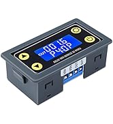 Icstation 12V Timer Relay, DC 6-30V Time Delay Relay with MOS Voltage Output Cycle Timer LCD Disp...