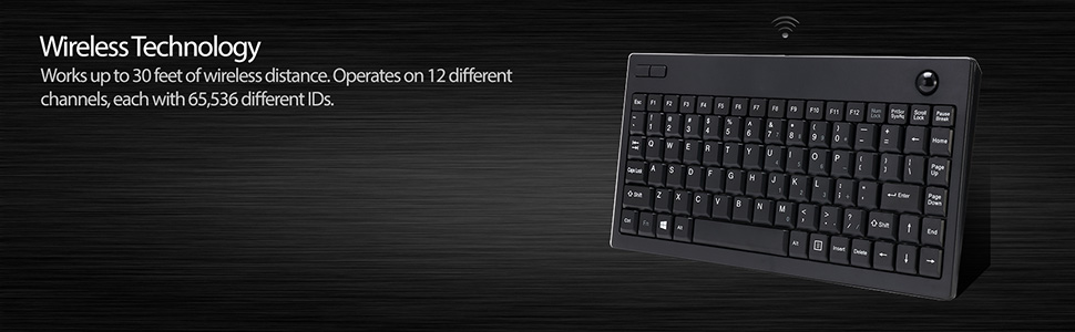 2.4 GHz RF wireless technology