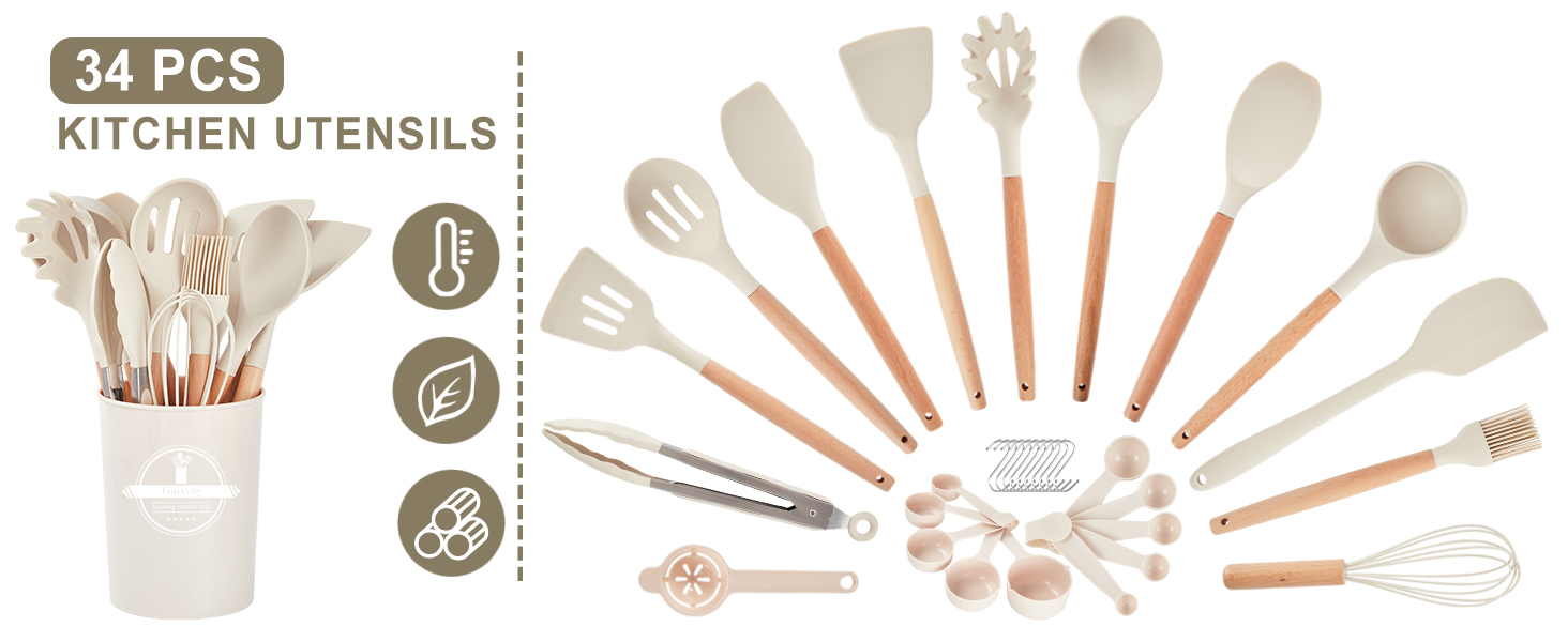 kitchen utensils set