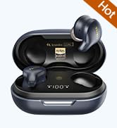 TOZO Golden X1 Wireless Earbuds Balanced Armature Driver and Hybrid Dynamic Driver, Bluetooth Hea...