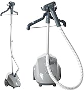 KMFurnila Garment Steamer for Clothes Standing, 1500W Efficient Clothes Steamer Standing with Whe...