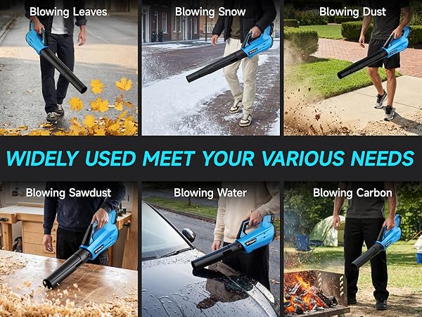 Cordless leaf blower