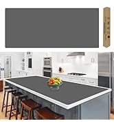 120" x24''(305cmx60cm) Extra Large Silicone Mat for Kitchen Counter, Heat Resistant Countertop Pr...