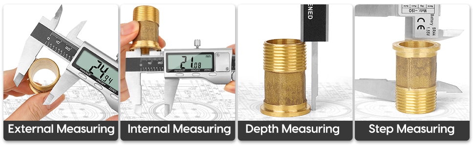 digital calipers black