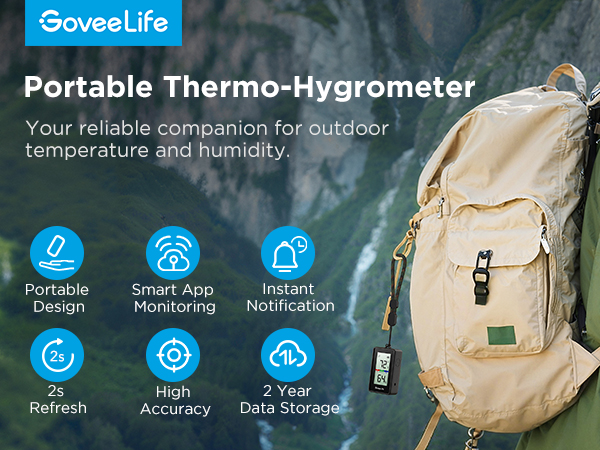 GoveeLife Portable Thermo-Hygrometer