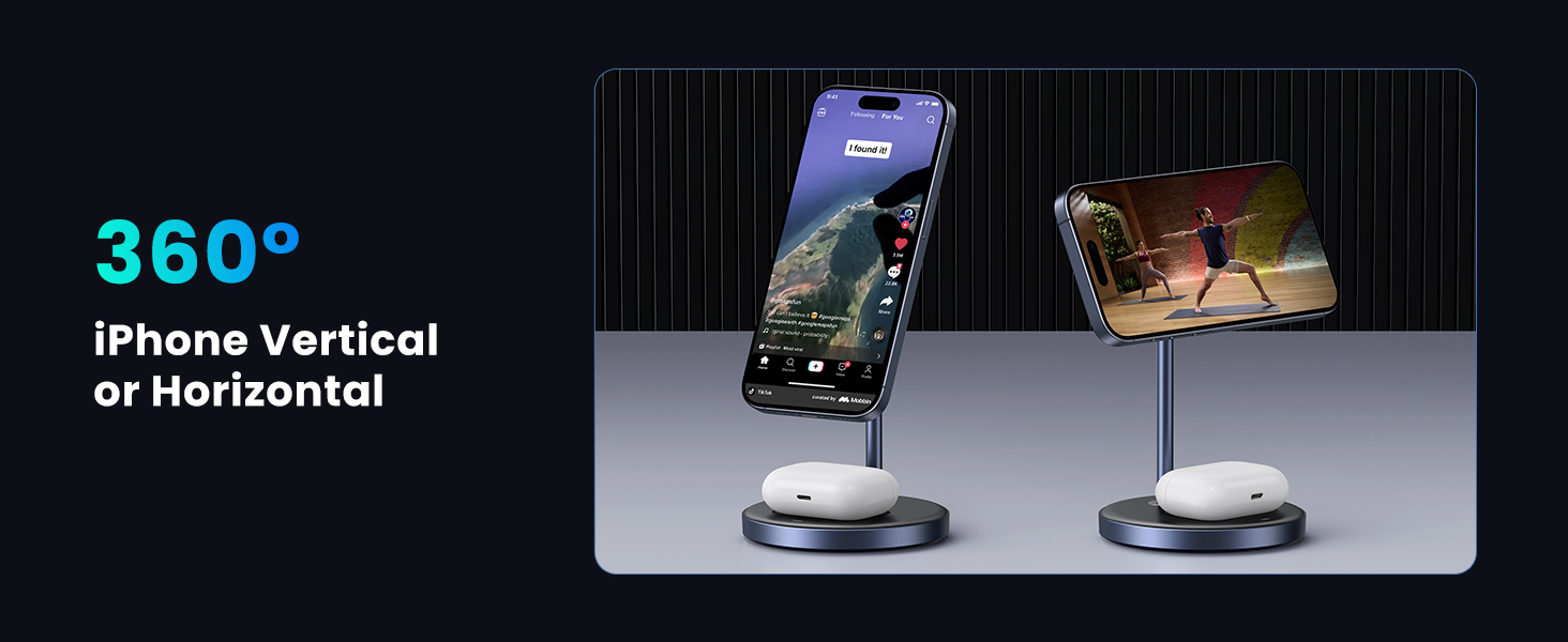 Just play around with the angle until it feels perfect for you.