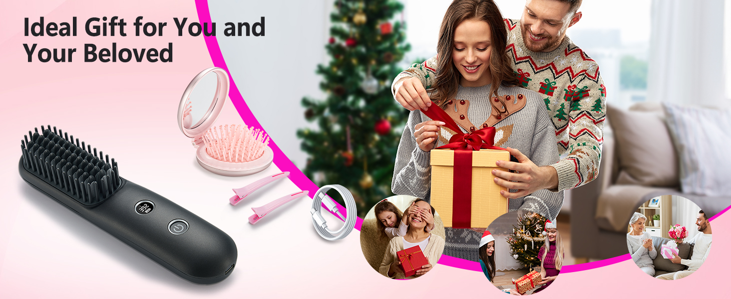 hair straightening brush