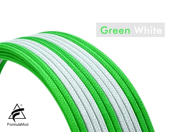 green white cable