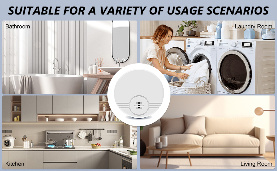 2 Pack Water Leak Detector