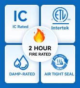 Fire Rated Recessed Light
