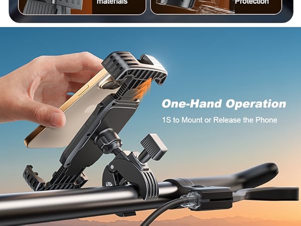 motorcycle phone mount