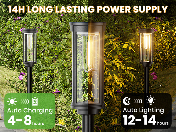 solar garden lights