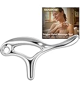 Ranarose Trigger Point Massage Tool for Deep Tissue – 6-in-1 Multifunctional Muscle Scraper Tool ...