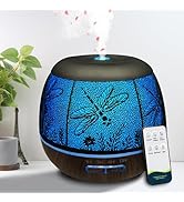 Diffusers for Essential Oils Large Room 400ml,Essential Oil Diffuser for Home with R/C,Cool Mist ...
