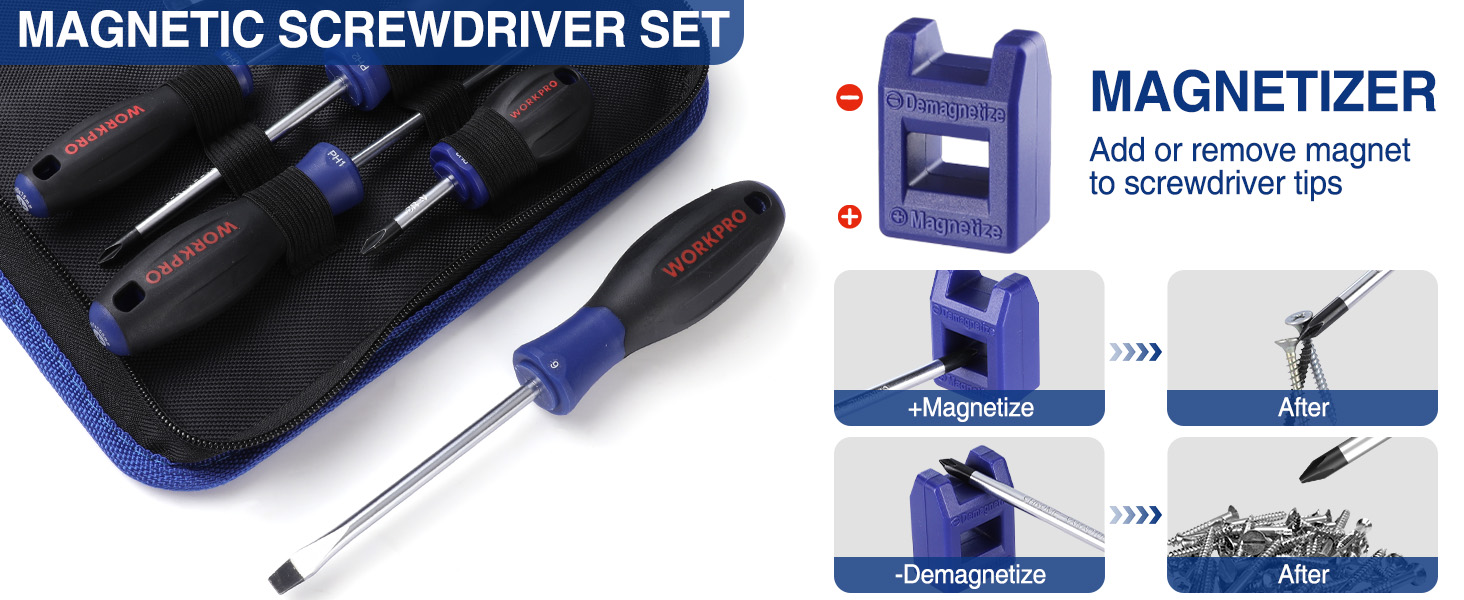 magnetic screwdriver set