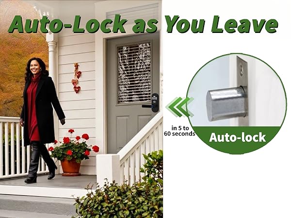 electric deadbolt lock