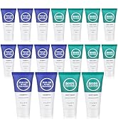 Travel Size Shampoo and Body Wash Set, Small Trial Hair Shampoo Sample Shower Gel Kit Mini Toilet...
