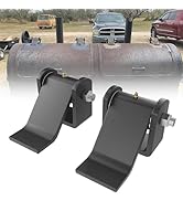 Dump Trailer Tailgate Hinges with Metal bushing &amp; Grease Zerk for Door Gate Body, Weld-on Heavy D...